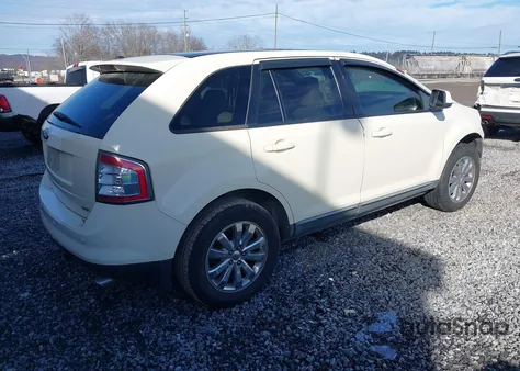 2007 Ford Edge Sel Plus из США, поврежденный, VIN 2FMDK39C37BA92896